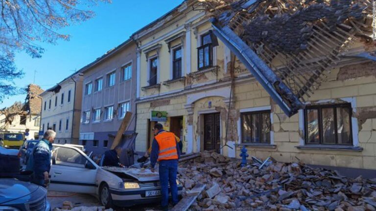 Croatia hit by 6.4 magnitude earthquake, leaving at least 7 dead