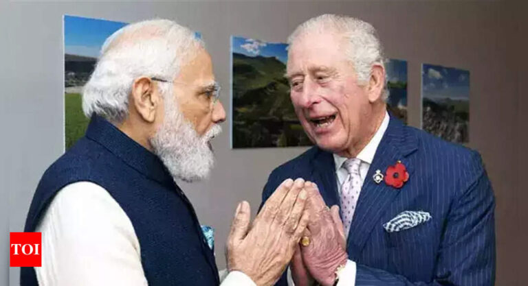PM Modi speaks with King Charles III of UK | India News – Times of India