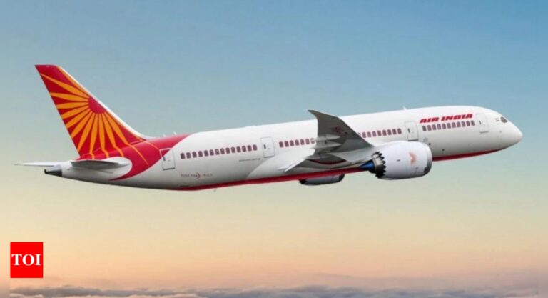 Air India modifies in-flight alcohol service policy – Times of India