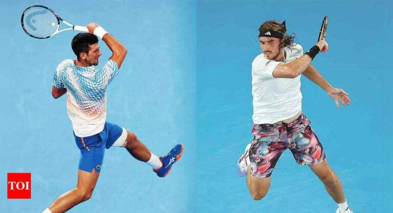 Australian Open: Milestones beckon Novak Djokovic, Stefanos Tsitsipas | Tennis News – Times of India