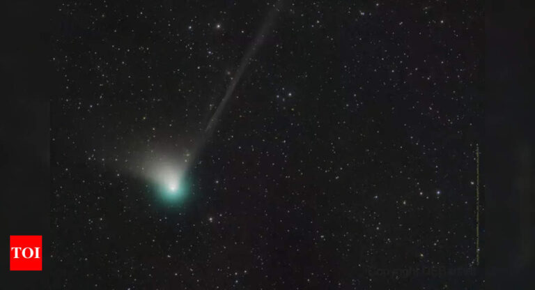50,000 years on, ‘green comet’ comes visiting again – Times of India