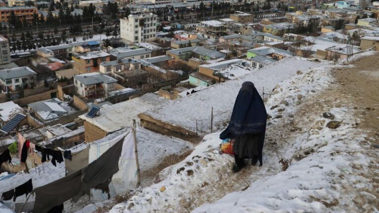 At least 78 people die as winter temperatures plunge in Afghanistan, Taliban says | CNN