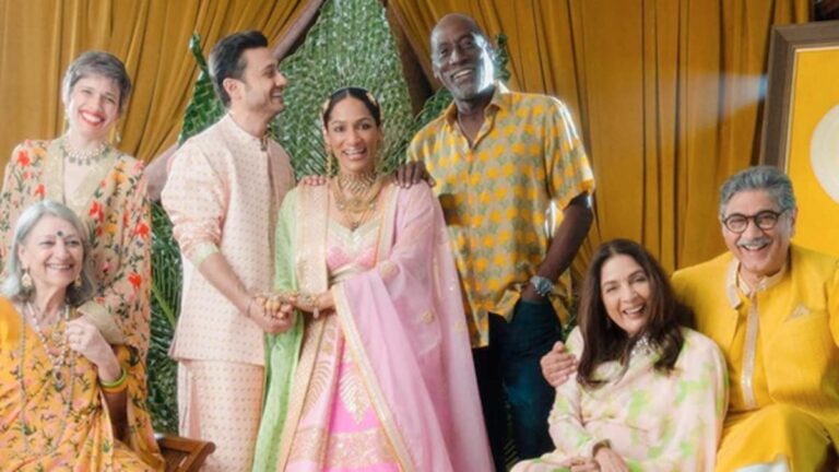 Watch: Masaba Gupta And Satyadeep Misras 3-Tier Wedding Cake Was All Things Royal And Elegant