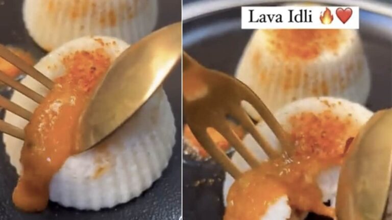 Indian Foodies Are Not Happy With The Lava Idli Trend; Heres Why
