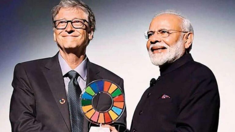 ‘Superb’: PM Narendra Modi Reacts to Bill Gates Making Roti in Viral Video