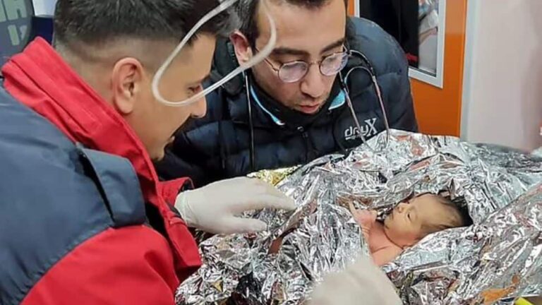 Turkey Earthquake: 10-Day-Old Newborn Rescued After 4 Days From Collapsed Building