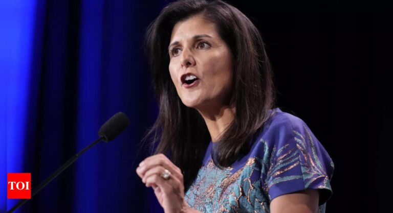 Trump S: Indian-American Nikki Haley announces 2024 presidential bid, marks Donald Trump’s first challenger – Times of India