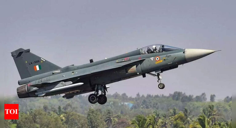 In a first, Tejas to fly over skies of UAE during Exercise Desert Flag | India News – Times of India