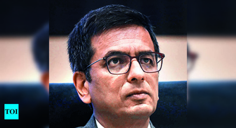 Judges cannot shy away from social realities: Chandrachud | India News – Times of India