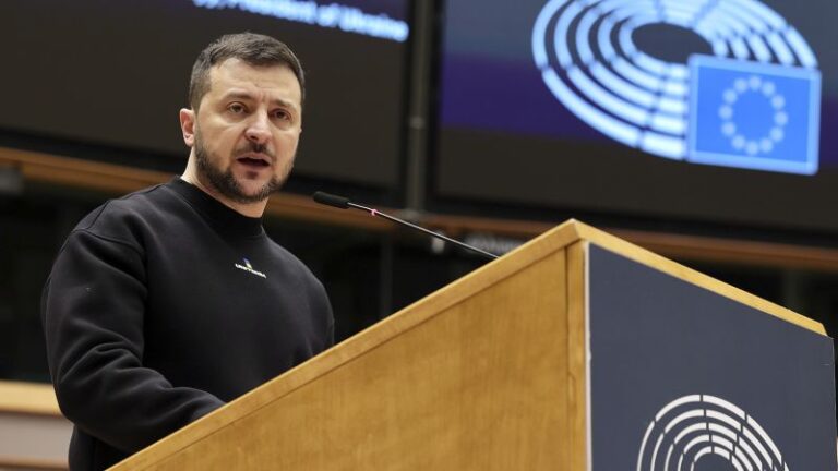 Europe is Ukraine’s ‘home,’ Zelensky tells EU lawmakers in emotional address | CNN
