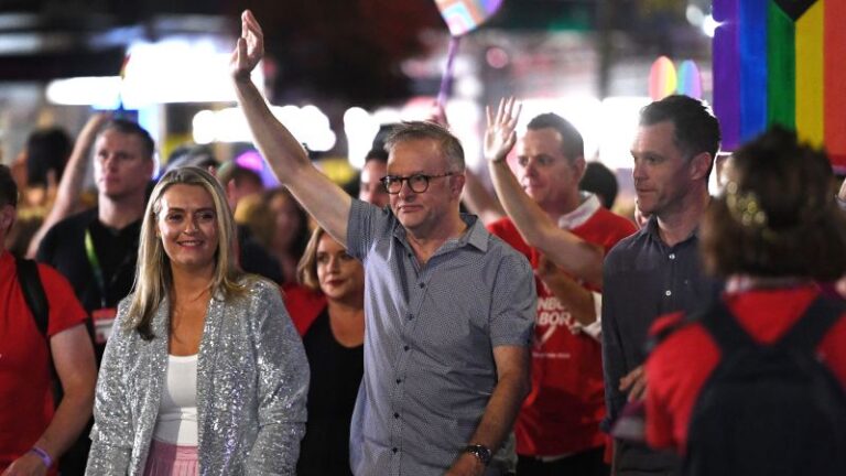 Anthony Albanese becomes first Australian Prime Minister to take part in Mardi Gras | CNN