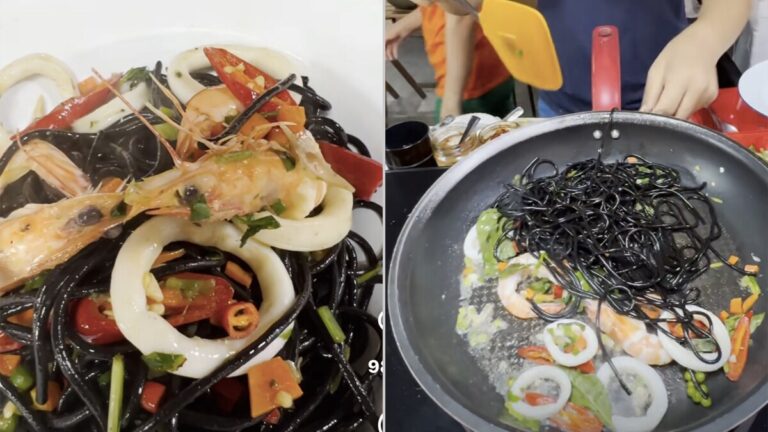 Ever Heard Of Black Noodles? This Unique Thai Dish Has Left Internet Confused