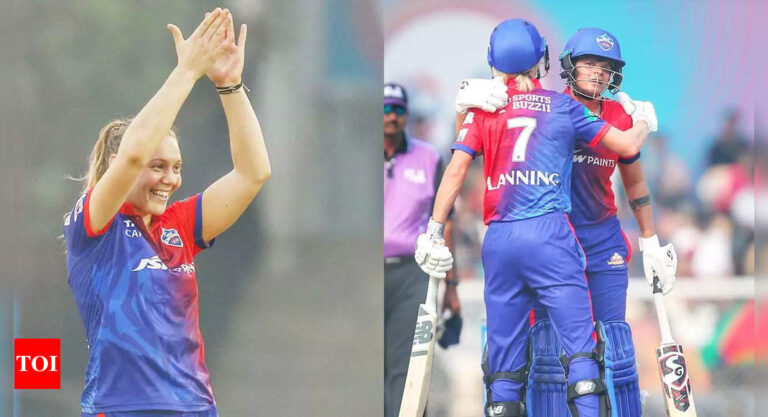 WPL 2023: Shafali Verma-Mag Lanning blitz, Tara Norris five-for help Delhi Capitals crush Royal Challengers Bangalore by 60 runs | Cricket News – Times of India