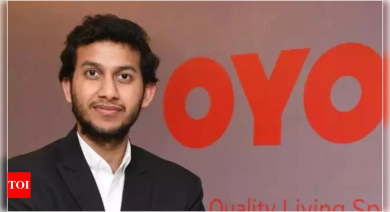 Ritesh Agarwal: Oyo Rooms founder Ritesh Agarwal’s father dies after falling from Gurugram high rise – Times of India
