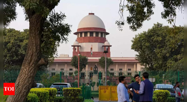 Remove in 3 months mosque on Allahabad HC premises: SC | India News – Times of India
