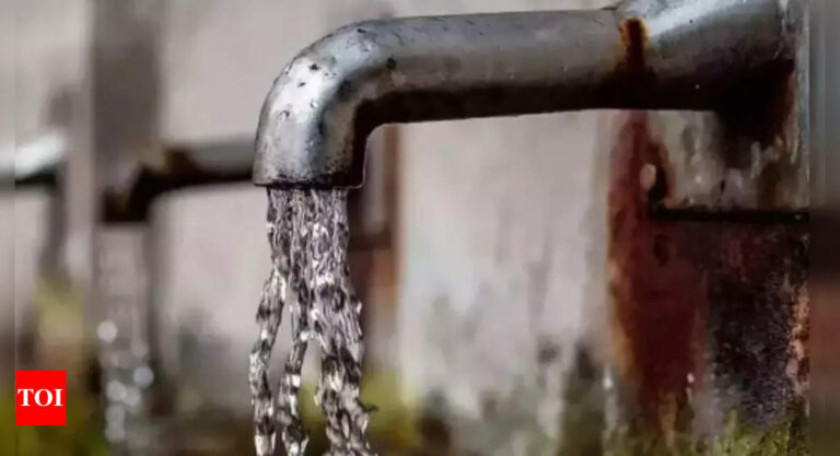 Nsso:  3 out of 4 rural homes without piped drinking water: NSSO | India News – Times of India