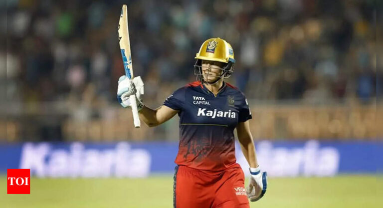 Royal Challengers Bangalore vs Gujarat Giants Highlights: Sophie Devine’s blitzkrieg propels RCB to 8-wicket win over Gujarat | Cricket News – Times of India