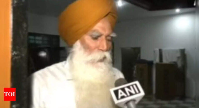 Police searched our residence for 3-4 hours, didn’t find anything illegal: Amritpal’s father | India News – Times of India