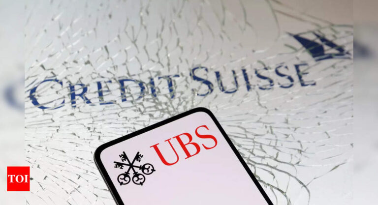 UBS against the clock in Credit Suisse takeover talks – Times of India