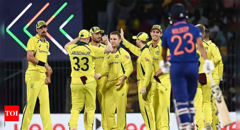 India Vs Australia: 3rd ODI: Another shoddy batting display leads to rare home series defeat for India | Cricket News – Times of India