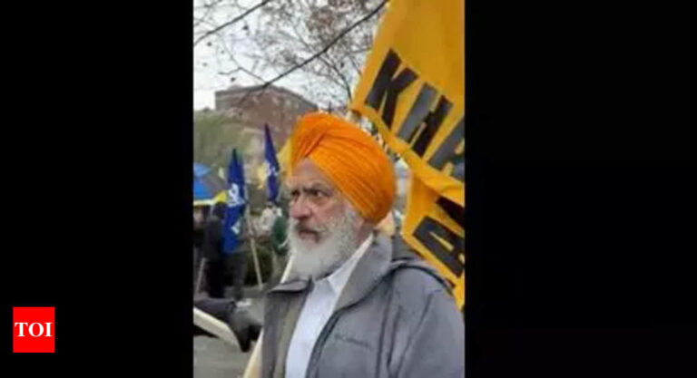 Pro-Khalistani supporters attack, abuse DC-based Indian journalist outside Embassy in Washington | India News – Times of India