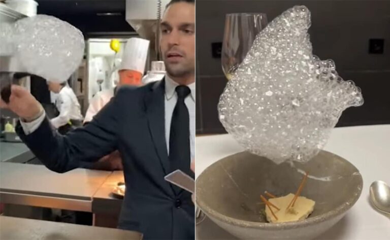 Watch: Incredible Floating Dessert Receives 20 Million Views – Bubble Bath, Say Netizens