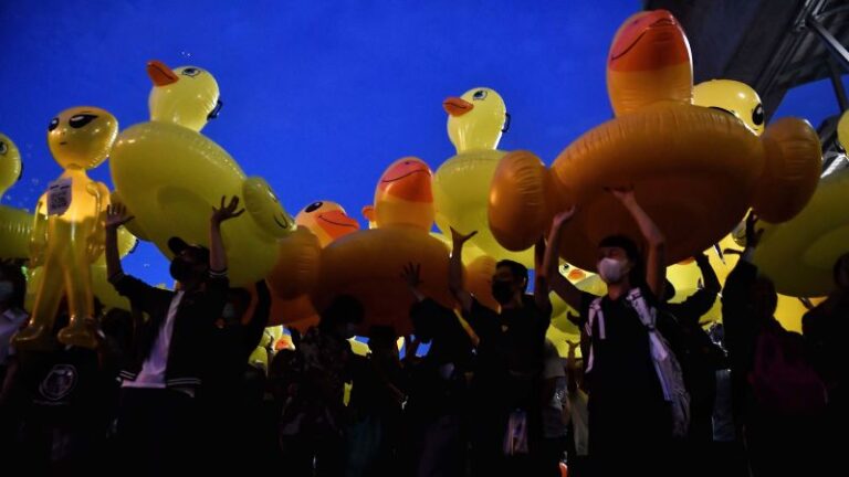Yellow duck calendars land Thai man jail term for insulting monarchy | CNN