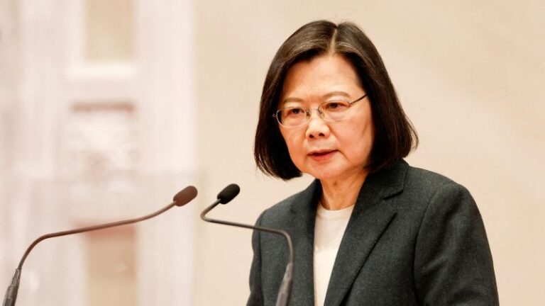 Taiwan’s President Tsai to transit US, but no word on meeting with Speaker McCarthy