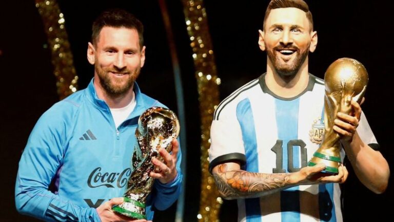 Lionel Messi statue to stand next to Diego Maradona’s and Pelé’s at CONMEBOL museum | CNN