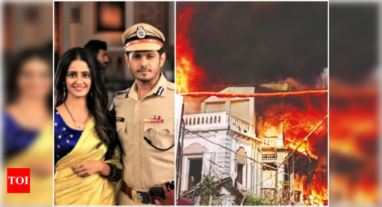 Ghum Hai Kisikey Pyaar Meiin team continues to shoot for the show after their set was gutted on Friday – Times of India