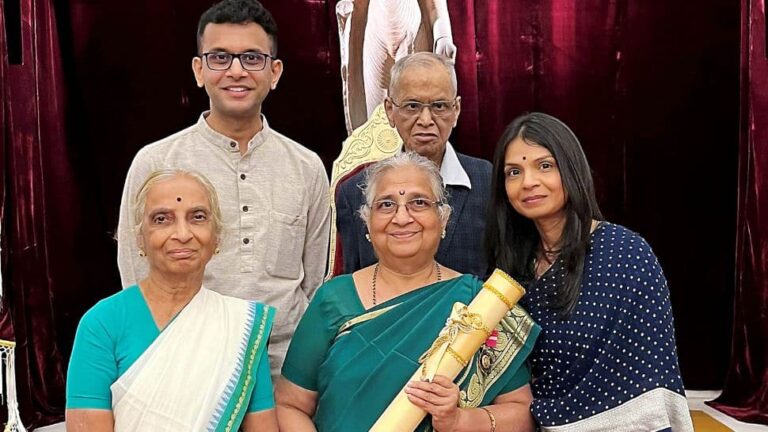 ‘A Proud Day’: UK PM Rishi Sunak, Wife Akshata On Sudha Murty’s Padma Award Honour