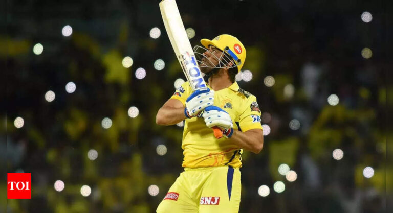 MS Dhoni completes 5000 runs in IPL | Cricket News – Times of India