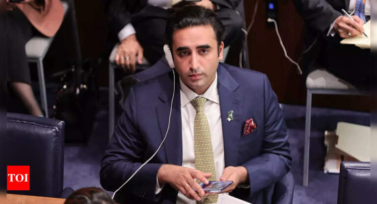 Why Pakistan foreign minister Bilawal Bhutto Zardari’s coming India visit is significant | India News – Times of India