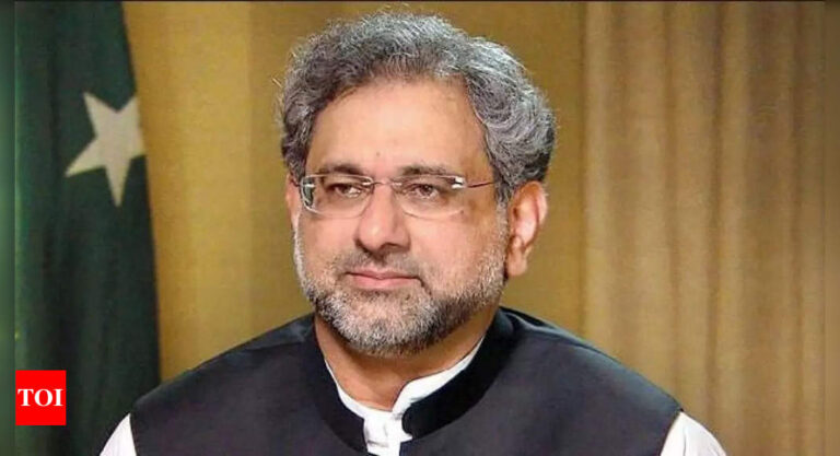Crisis in Pakistan deep enough to attract military takeover: Former PM Abbasi – Times of India