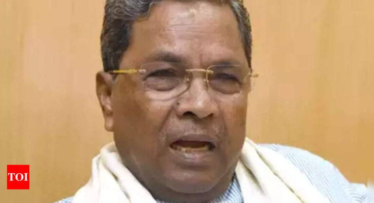 Congress Siddaramaiah’s ‘corrupt Lingayat CM’ remark sparks row | Karnataka Election News – Times of India