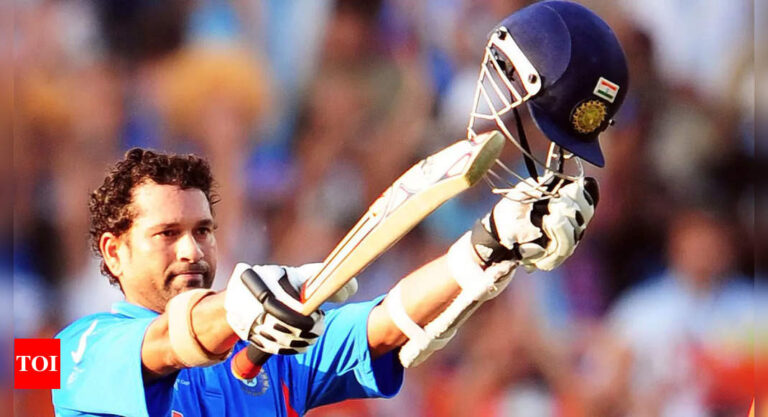 Sachin Tendulkar Stats: A man of hundreds, India’s milestone man lists his best ODI 50s | Cricket News – Times of India
