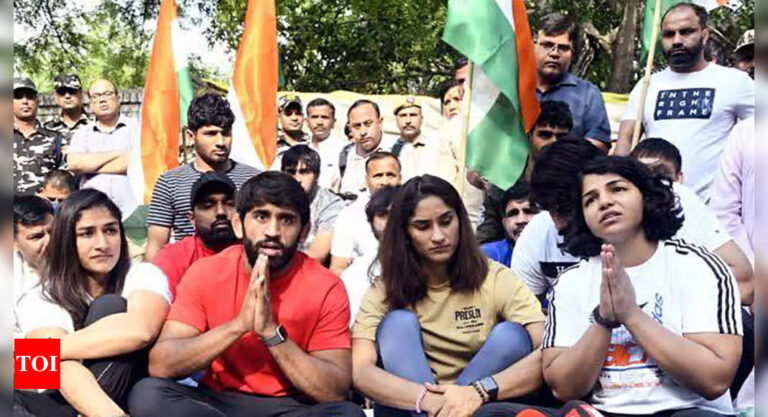 Wrestlers Protest News: Wrestlers file writ petition in Supreme Court, seek FIR against Brij Bhushan | More sports News – Times of India