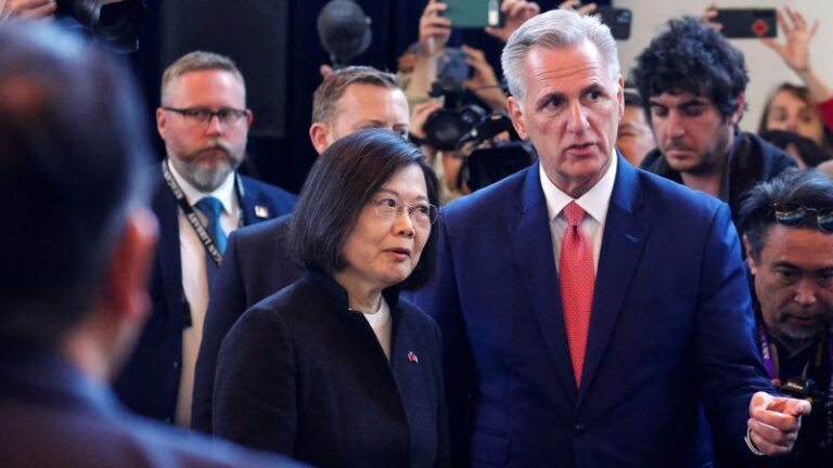 China sanctions US organizations for hosting Taiwan leader during stopover | CNN
