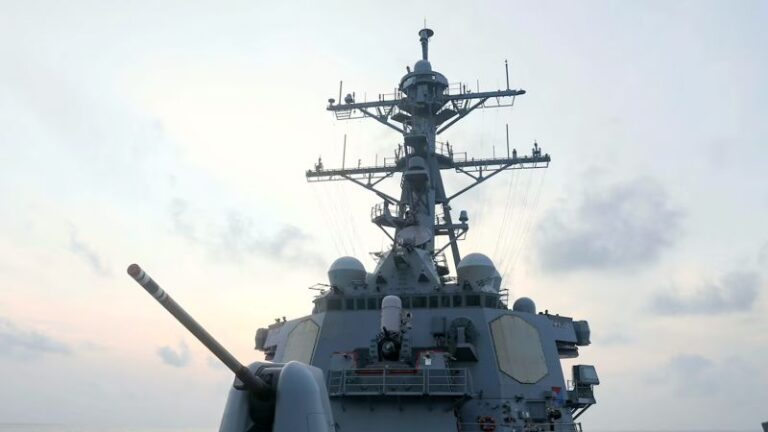 US Navy’s USS Milius sails near South China Sea island militarized by China