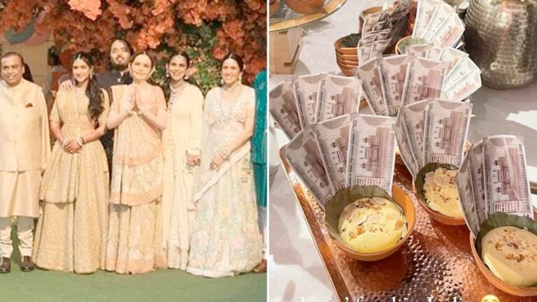 At Ambanis Party, Money Served In Place Of Tissues With Food? See Viral Tweet