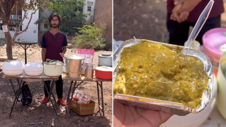 Watch: Faridabad Students Homemade Rajma Kadhi Chawal Stall Wins The Internet