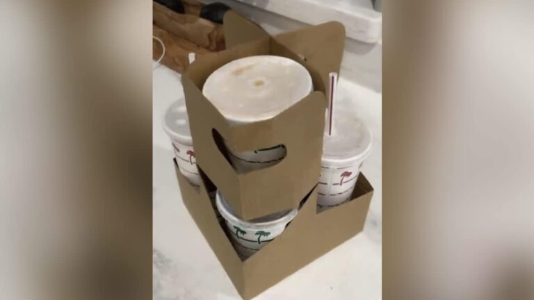 Viral Hack Shows How To Carry Multiple Drinks In A Cup Holder – Watch Video