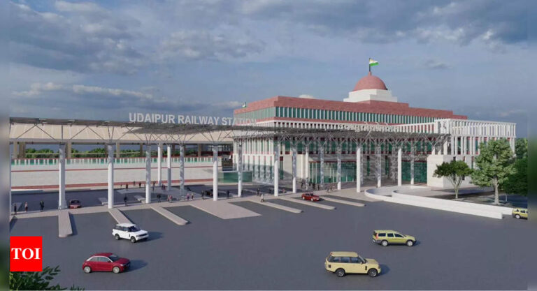 PM Modi to lay foundation stone for redevelopment of Udaipur railway station tomorrow | India News – Times of India