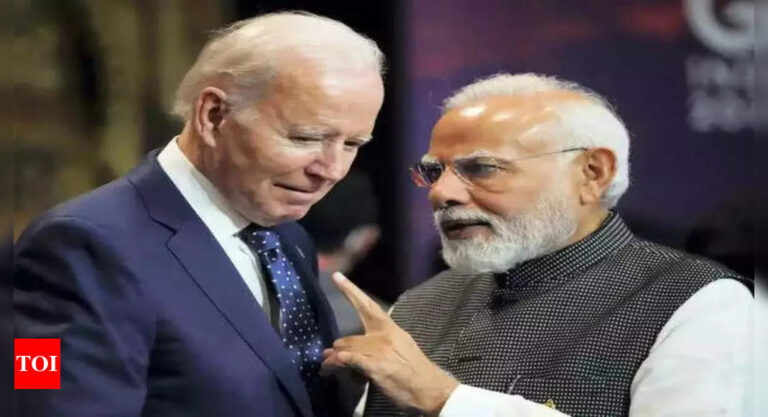 US President Joe Biden to host PM Modi for official state visit on June 22 | India News – Times of India