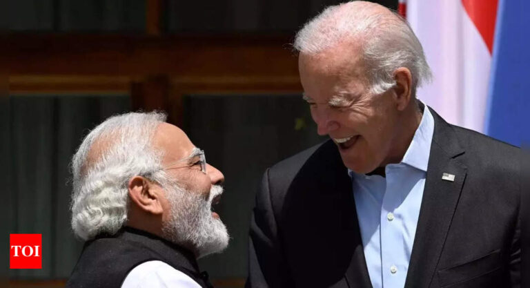 Biden to host Modi in Washington June 22 on PM’s first state visit | India News – Times of India