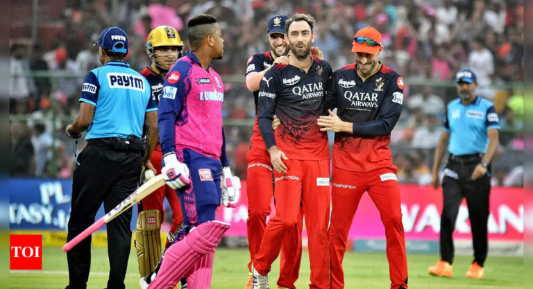 RR vs RCB, IPL 2023: Rajasthan Royals suffer batting collapse; Royal Challengers Bangalore win by 112 runs | Cricket News – Times of India