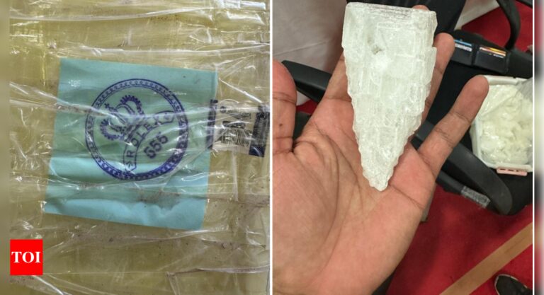 Seizer of 2,500kg of methamphetamine off Kochi coast: Drug was brought from Jiwani in Pakistan, NCB says | Kochi News – Times of India