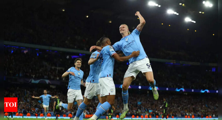 Manchester City hit Real Madrid for four to reach Champions League final | Football News – Times of India