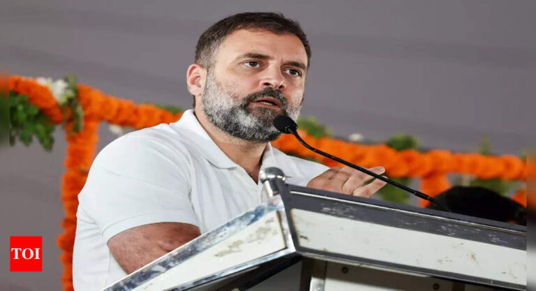 Delhi court grants NOC to Rahul Gandhi to get passport for 3 years | India News – Times of India