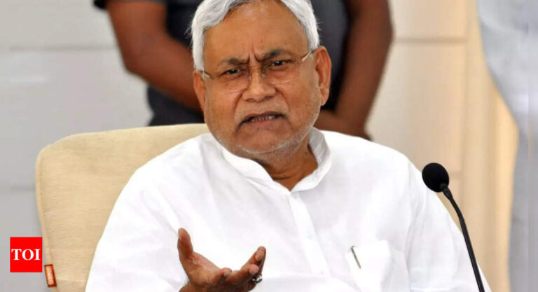 No need of new Parliament building, says Bihar CM Nitish Kumar | Patna News – Times of India